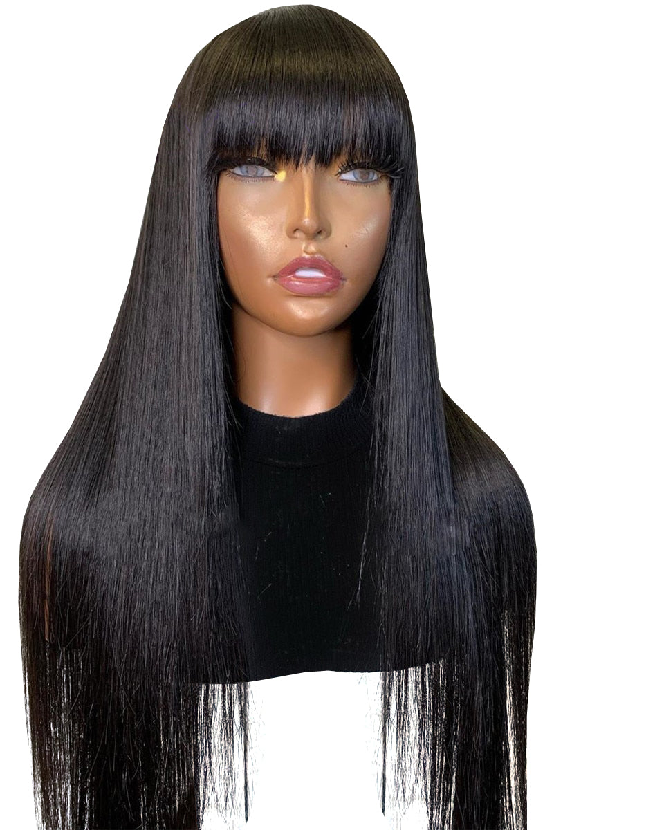 Tokyo Virgin Brazilian Straight Custom Lace Front Wig | Lace  display picture 2