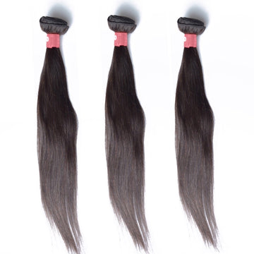 Triple Threat Virgin Malaysian Remy Straight Hair (3 Bundles)