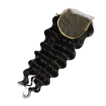 Virgin Brazilian Remy Curly 4” x 4” Lace Closure