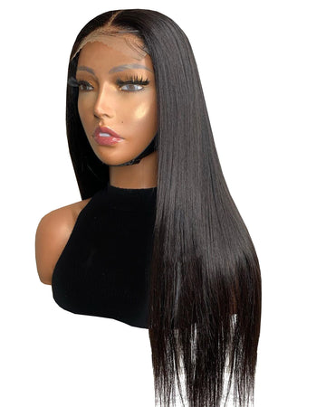 Virgin Brazilian Remy Straight Lace Front Wig