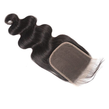 Virgin Brazilian Remy Natural Wave 7” x 7” Lace Closure