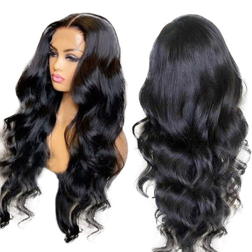 Virgin Brazilian Remy Natural Wave Full Lace Wig