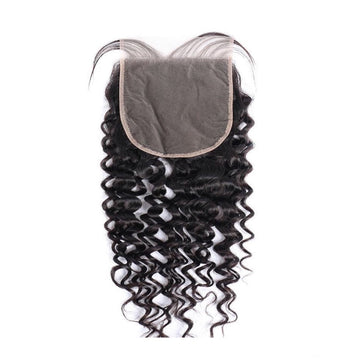 Virgin Brazilian Remy Curly 7” x 7” Lace Closure