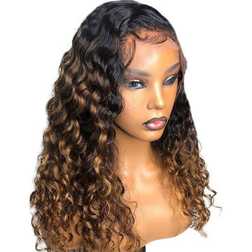 Angel Virgin Brazilian Natural Wave Lace Front Wig