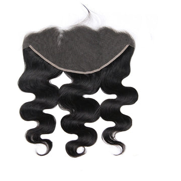 Virgin Brazilian Remy Natural Wave 13"X6" Lace Frontal - Lace Xclusive Virgin Hair