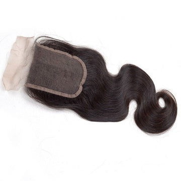 Virgin Indian Remy Natural Wave 4” x 4” Lace Closure