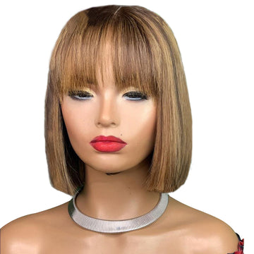 Sienna Virgin Brazilian Straight Custom Lace Front Wig