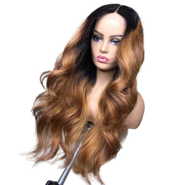 Chestnut Virgin Brazilian Straight Custom Lace Front Wig - Lace Xclusive Virgin Hair