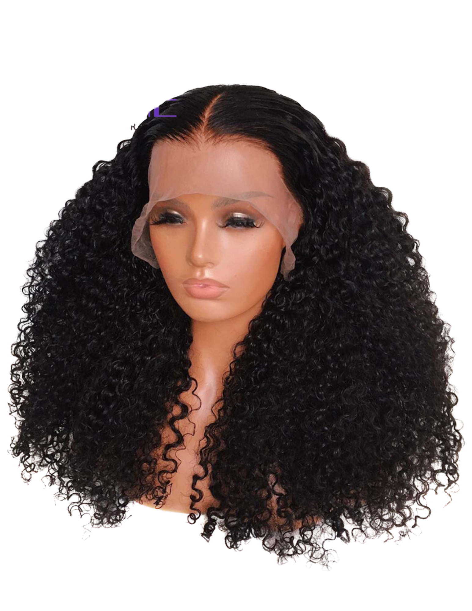 Virgin Mongolian Curly Custom Lace Front Wig